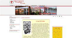 Desktop Screenshot of epeliege.be